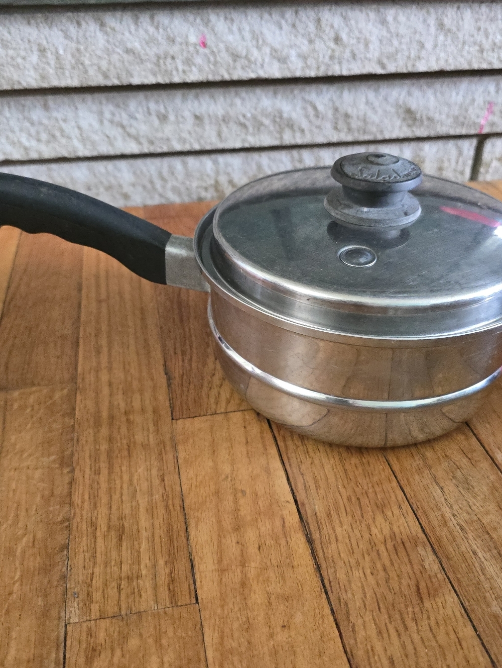 SaladMaster 8" Stainless Steel Steamer Insert Pan Pot Strainer w/Vapo Lid - USA - Picture 3 of 10